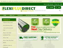 Tablet Screenshot of flexifluedirect.com